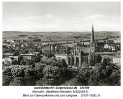 Allenstein, Stadtkreis Allenstein 