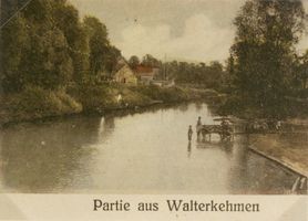 Großwaltersdorf, Kreis Gumbinnen Walterkehmen, Rominte-Partie 