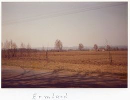  Ermland, Landschaft zwischen Heilsberg und Guttstadt Вармия, ландшафт между Хайльсбергом и Гуттштадтом
