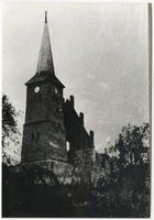 Juditten Stadtkr. Königsberg, Stadtkreis Königsberg Juditten Kr. Königsberg, Kirche von Südwesten V Юдиттен, Кёнигсбергский район, церковь с юго-запада, V