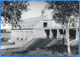 Friedland (Ostpr.), Kreis Bartenstein Friedland (Ostpr.), Kraftwerk an der Alle V 
