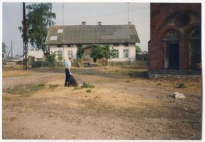 Groß Friedrichsdorf, Kreis Elchniederung Groß Friedrichsdorf, Pfarrhaus und Kirchenruine II 