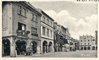 Wormditt, Kreis Braunsberg Wormditt, Markt IV Вормдитт, рыночная площадь, IV