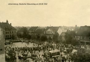 Johannisburg, Kreis Johannisburg Markt Johannisburg, Deutscher Masurentag Johannisburg (Kreis), nicht verortete Bildmotive