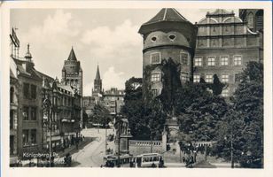 Königsberg (Pr.), Stadtkreis Königsberg Kaiser-Wilhelm-Platz Königsberg (Pr.), Kaiser-Wilhelm-Platz mit Schloß XXIX Кёнигсберг (Пр.), площадь Кайзера Вильгельма с Замком, XXIX