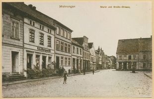 Mohrungen, Stadt, Kreis Mohrungen Markt
