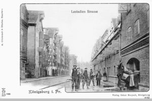 Königsberg (Pr.), Stadtkreis Königsberg Lastadienstraße