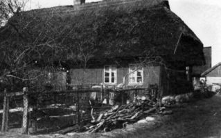 Haffwerder, Ort, Kreis Labiau Haffwerder, Wohnhaus Tietz Хаффвердер, жилой дом Тиц