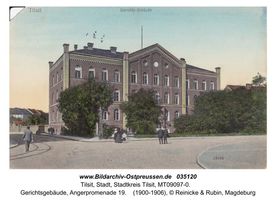 Tilsit, Stadt, Stadtkreis Tilsit Adolf-Hitler-Straße (fr. Am Anger)