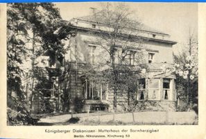 Königsberg (Pr.), Stadtkreis Königsberg Berlin, Königsberger Diakonissen-Mutterhaus in Berlin-Nikolassee Königsberg, Krankenhäuser und Kliniken