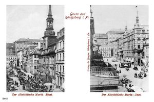 Königsberg (Pr.), Stadtkreis Königsberg Altstädtischer Markt
