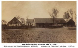 Neulinkuhnen, Ort, Kreis Elchniederung 