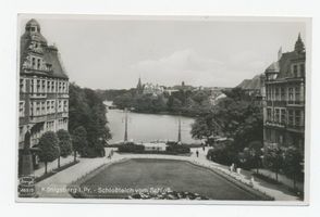 Königsberg (Pr.), Stadtkreis Königsberg Königsberg (Pr.), Schlossteich vom Schloss Königsberg, Schloßteich