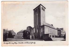 Angerburg Kr. Angerburg, Stadt, Kreis Angerburg Ostpreussenstraße Angerburg,  Kreuzkirche II Ангербург, Крестовая церковь, II