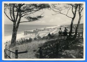 Kahlberg-Liep, Ort, Kreis Elbing Kahlberg, Strand und Promenade III 