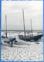 Cranz Kr. Samland, Ort, Kreis Samland Cranz, Fischerboote am Strand VIII Cranz, Fischerei