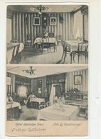 Eydtkau, Kreis Ebenrode Eydtkuhnen, Hotel  Deutsches Haus , Gasträume Эйдткунен, отель «Немецкий дом», гостиные