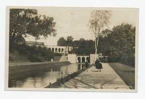 Königsberg (Pr.), Stadtkreis Königsberg Königsberg, Kaskaden am Schloßteich XXV Königsberg, Schloßteich