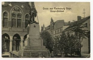 Rastenburg, Stadt, Kreis Rastenburg Rastenburg, Krieger-Denkmal II 