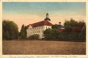 Springborn Kr. Heilsberg, Kloster, Kreis Heilsberg Springborn Kr. Heilsberg, Kloster III 