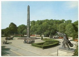 Königsberg (Pr.), Stadtkreis Königsberg Königsberg - Kaliningrad, Obelisk V Königsberg, Zweiter Weltkrieg und das Ende