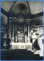Klein Jerutten, Kreis Ortelsburg Klein Jerutten, Kanzelaltar von 1737 II 