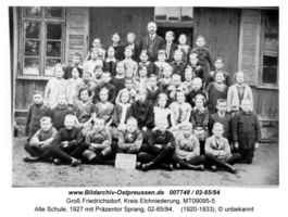 Groß Friedrichsdorf, Kreis Elchniederung 