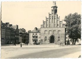 Mohrungen, Stadt, Kreis Mohrungen Mohrungen, Rathaus XVI Моронген, ратуша, XVI