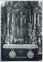 Mühlhausen Kr. Preußisch Eylau, Kreis Preußisch Eylau Mühlhausen Kr. Preußisch Eylau, Kirche Innenansicht III Мюльхаузен, р-н Прёйссиш-Эйлау, церковь, интерьер, III
