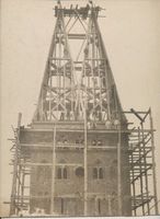 Osterode (Ostpr.), Kreis Osterode Osterode (Ostpr.), Neue Evangl. Kirche im Bau II 