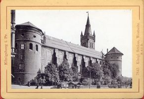 Königsberg (Pr.), Stadtkreis Königsberg Königsberg (Pr.), Königliches Schloß V (Westseite) Königsberg, Schloß