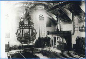 Königsberg (Pr.), Stadtkreis Königsberg Königsberg (Pr.), Neuroßgärter Kirche, Innen Кёнигсберг (Пр.), Нойросгартенская церковь, интерьер