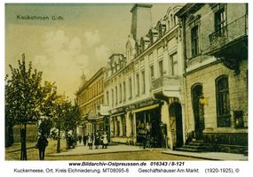 Kuckerneese, Ort, Kreis Elchniederung Am Markt