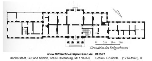 Dönhofstädt, Gut und Schloß, Kreis Rastenburg 