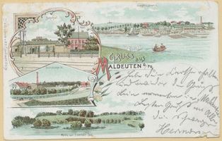 Maldeuten, Bahnhof, Kreis Mohrungen 