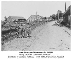 Altkrug, Ort, Kreis Gumbinnen  