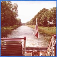 Nikolaiken Kr. Sensburg, Kreis Sensburg Nikolaiken Kr. Sensburg, Auf der Fahrt durch einen Kanal von Nikolaiken nach Lötzen 