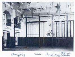 Königsberg (Pr.), Stadtkreis Königsberg Königsberg (Pr.), Hindenburg-Oberrealschule, Turnhalle Кёнигсберг (Пр.), высшее реальное училище имени Гинденбурга, гимнастический зал