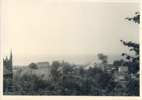 Frauenburg, Kreis Braunsberg Frauenburg, Blick auf die Stadt und das Haff VII Frauenburg, Dom