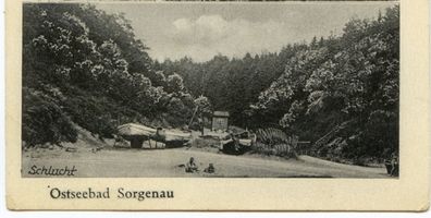 Sorgenau, Kreis Samland Sorgenau, Schlucht 