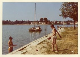 Nikolaiken Kr. Sensburg, Kreis Sensburg Nikolaiken Kr. Sensburg, Badefreuden am See Николаикен, р-н Зенсбург, купальные радости на озере