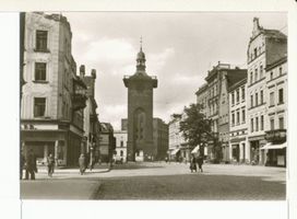 Elbing, Stadt, Stadtkreis Elbing Elbing, Alter Markt mit Markttor III Эльбинг, Старый рынок с рыночными воротами, III