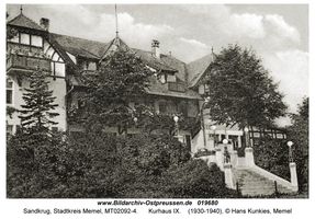 Sandkrug Stadtkr. Memel, Stadtkreis Memel 