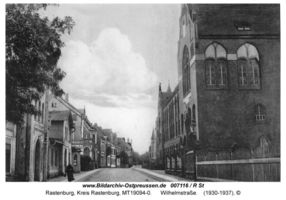 Rastenburg, Stadt, Kreis Rastenburg Wilhelmstraße