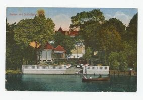 Königsberg (Pr.), Stadtkreis Königsberg Königsberg, Garten mit Schlossteich Königsberg, Schloßteich