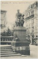 Königsberg (Pr.), Stadtkreis Königsberg Königsberg (Pr.), Der Friede Statue am Kaiser-Wilhelm_Platz 