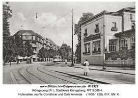 Königsberg (Pr.), Stadtkreis Königsberg Hufenallee
