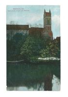 Mehlsack, Stadt, Kreis Braunsberg Mehlsack, Schloß und katholische Kirche 