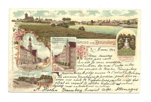 Braunsberg Kr. Braunsberg, Kreis Braunsberg Braunsberg, Mehrbildkarte 