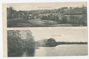 Stotzken, Kreis Johannisburg Stotzken, Masurische Schweiz, Ublieker See 
